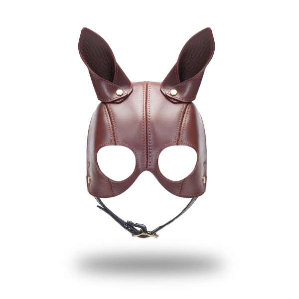 Leder Bondage Maske, The Equestrian Collection